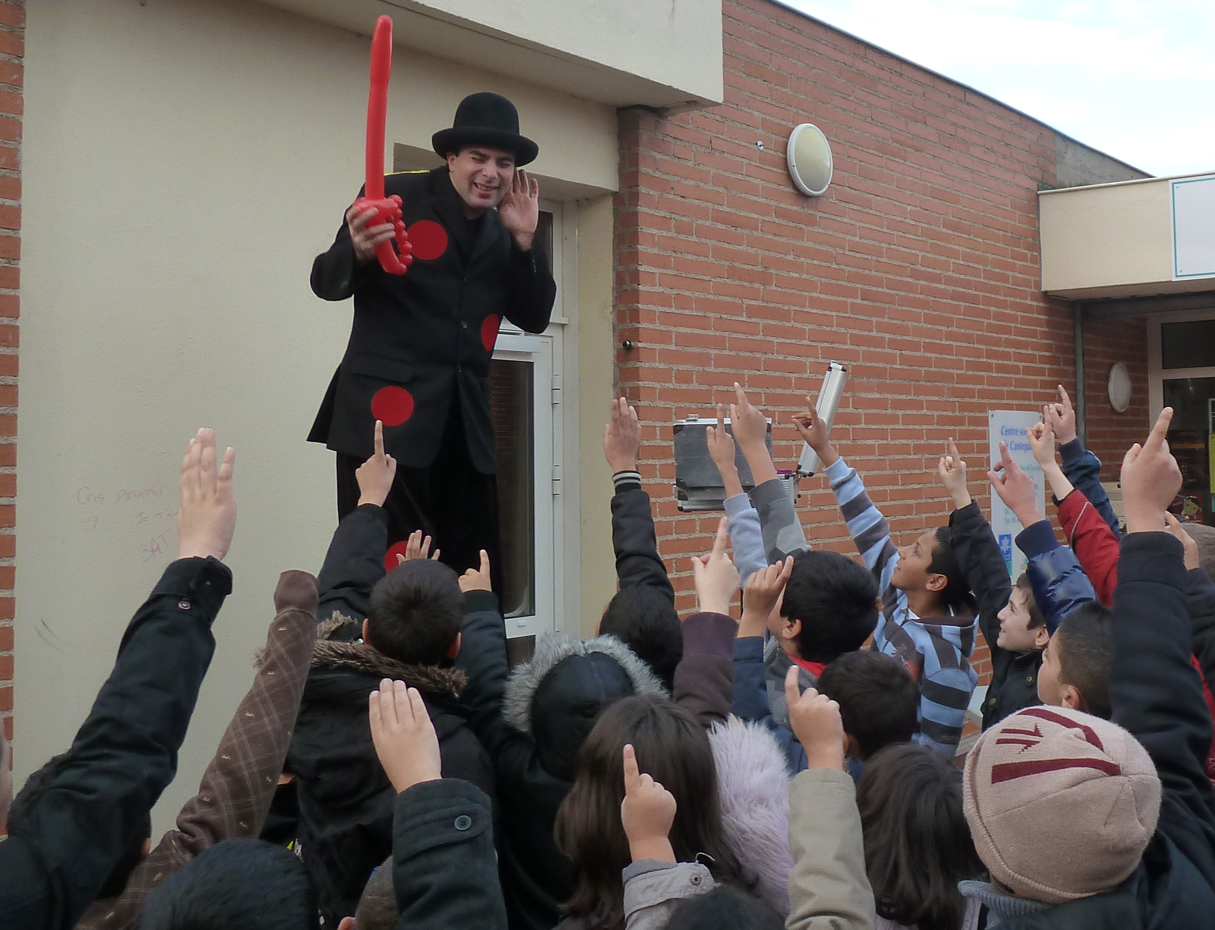 Animations avec échasses